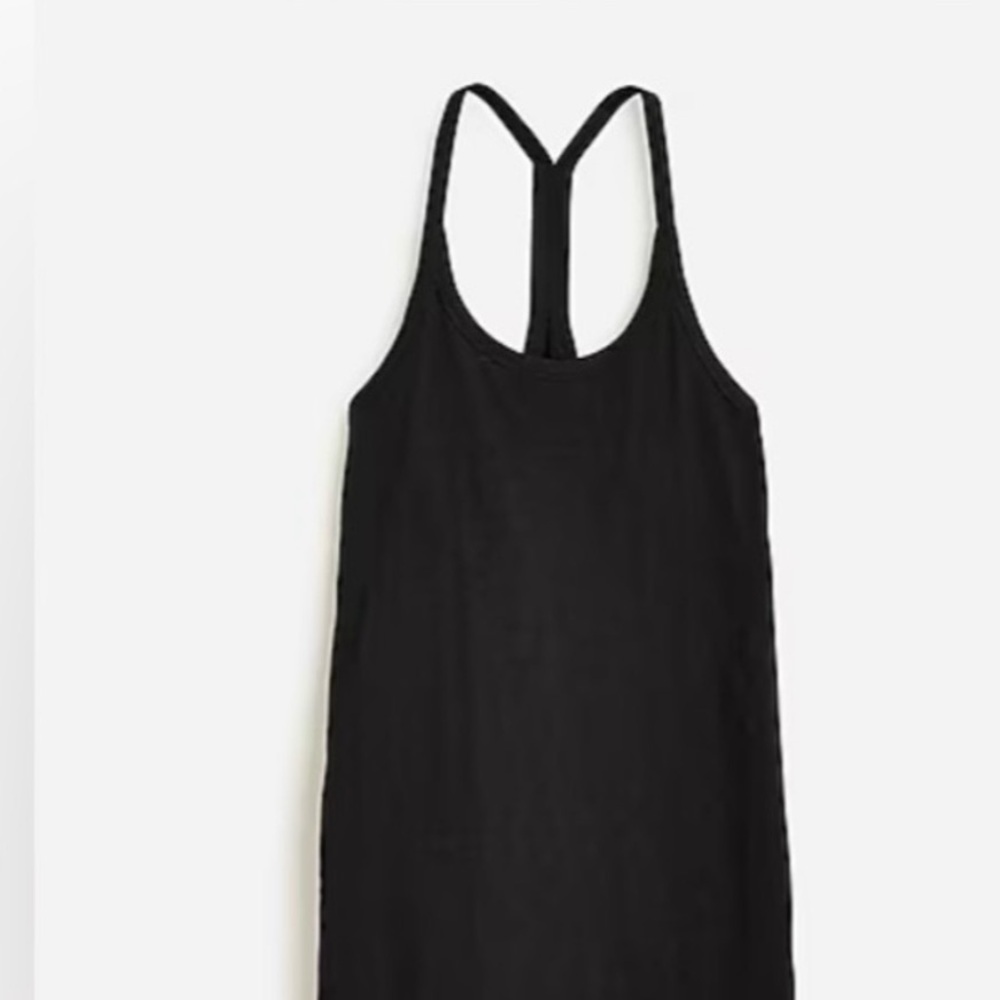 J. Crew Elegant Black Strapless Cover Up